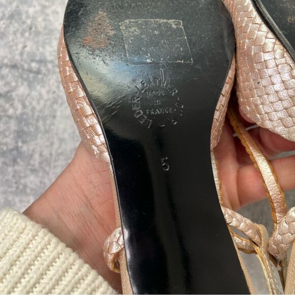 Stephane Kelian Rose Gold Slingbacks - Picture 5 of 6